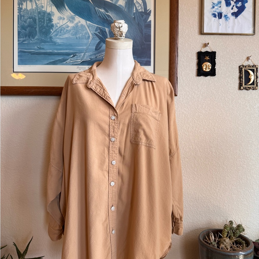 American Eagle Go Big Oversized Shirt